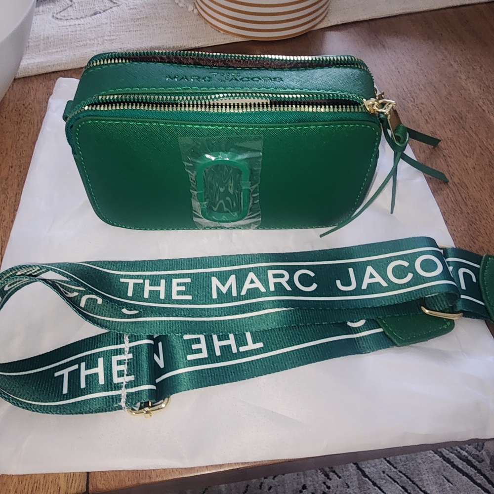 Marc Jacobs Green Crossbody Bag